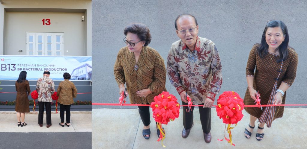 Ribbon cutting as a symbol of inauguration