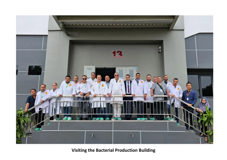 Visiting the Bacterial Production Building